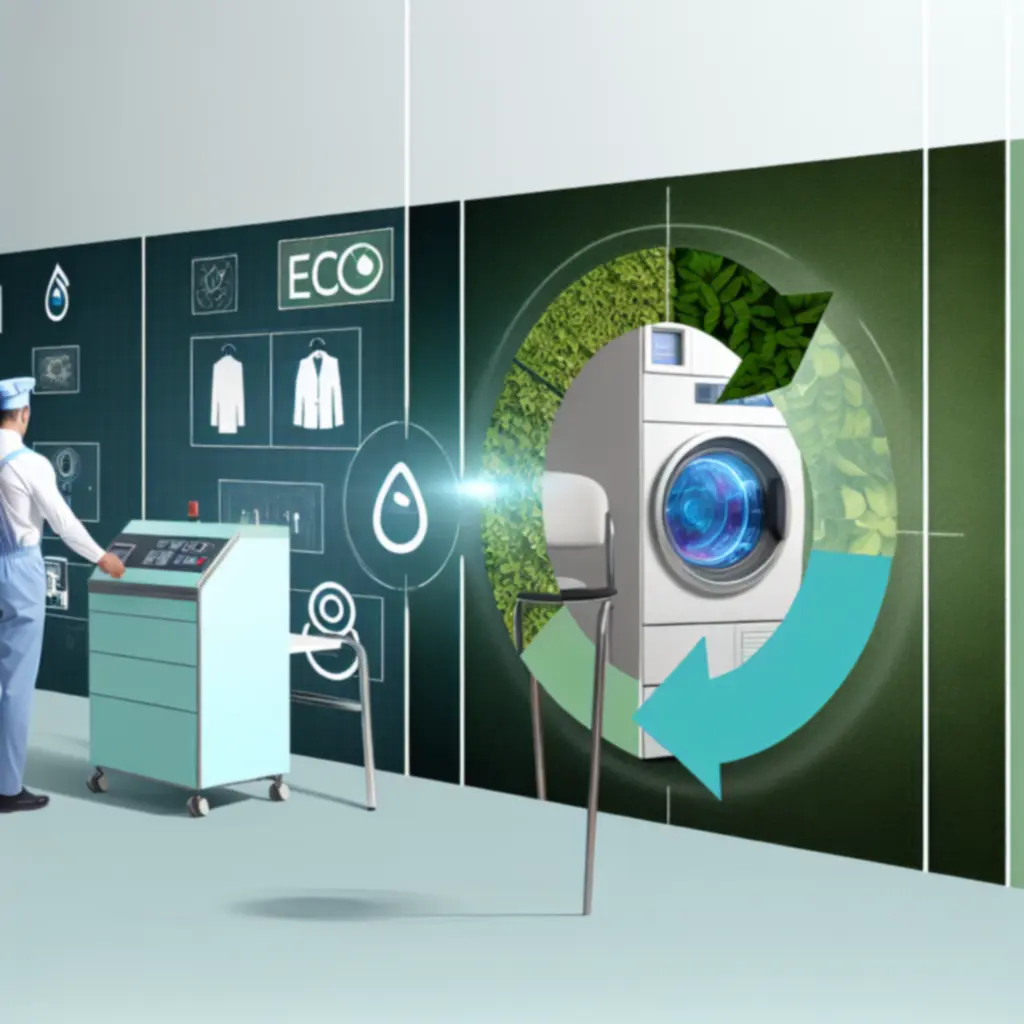 Környezetbarát ruhatisztító gépek és zöld tisztítási technológia.